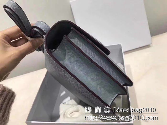 愛馬仕Hermes爆款 原版頭層牛皮空姐包 簡約百搭單肩斜挎包 0AM1828